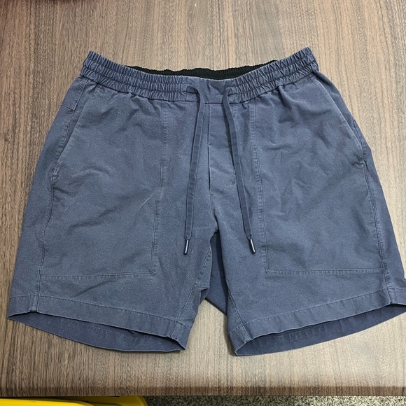 lululemon athletica Other - Lululemon Navy Blue Bowline Shorts - Mens Large